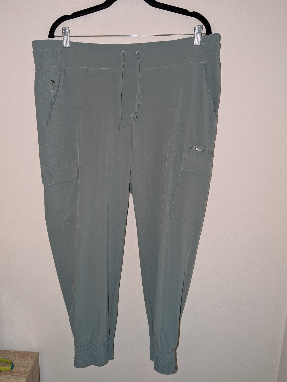 Light Sage Utility Jogger Pants